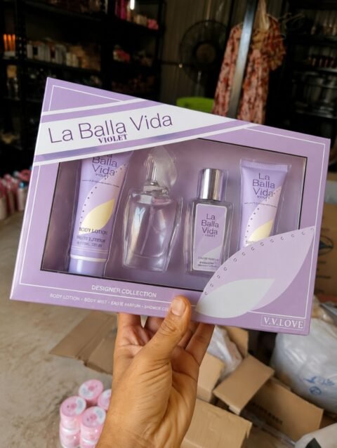 طقم عطور  la bala vida ٤ قطع